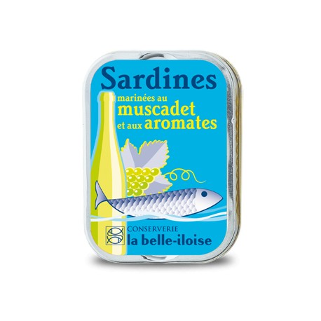 Sardines marinées au muscadet et aromates