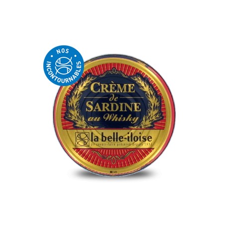 Crème sardine whisky