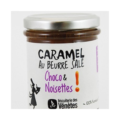 Caramel au beurre salé "chocolat & noisettes"