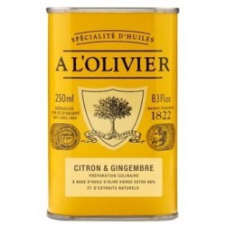 Huile d'olive Citron & Gingembre