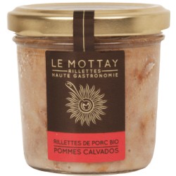 Rillettes de porc pommes calvados