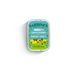 Sardines à l'huile d'olive vierge thym citron 