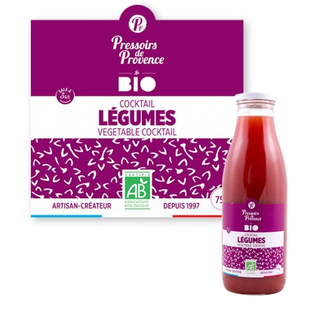 Cocktail de légumes bio