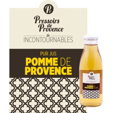 Jus de pomme provence clair