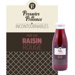 Jus de raisin rouge