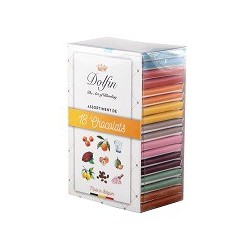 Dolfin Carrés Gourmands Assortiments 18 chocolats