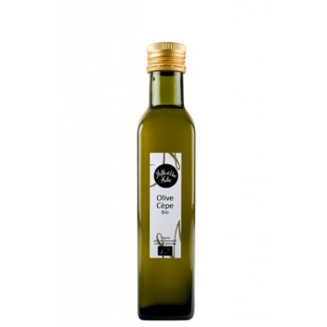 Huile d'olive aromatisée aux cèpes
