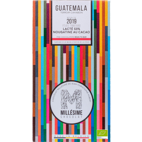 Millésime - Guatemala lacté  50% nougatine cacao 2019