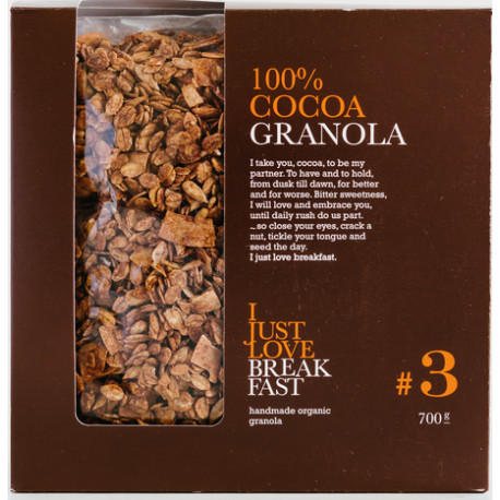 Granola cacao 700 gr