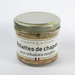 Rillettes de Chapon échalotes confites