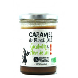 Caramel au beurre salé Cacahuète et fleurde sel