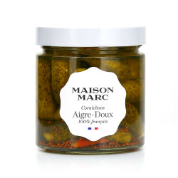 Cornichons Aigre-doux 310 gr  Maison Marc