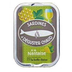 Sardines chaudes à la Nantaise (vin blanc et aromates)