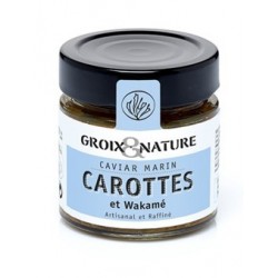 Caviar marin carottes & wakamé