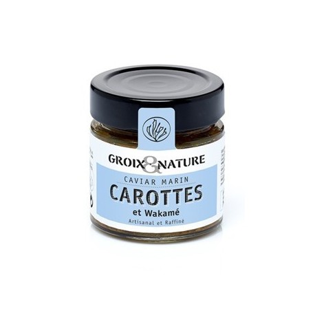 Caviar marin carottes & wakamé