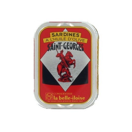 Sardines Saint Georges à l'huile d'olive