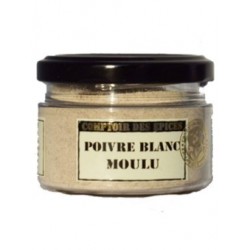 Poivre blanc moulu