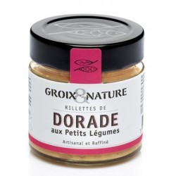 Rillettes de dorade aux petits légumes