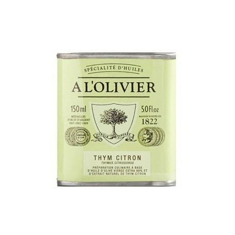Huile d'olive Thym Citron