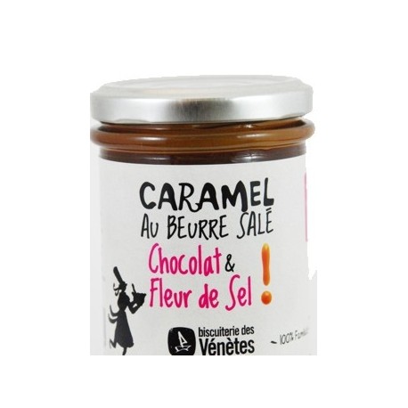 Caramel au beurre salé "chocolat & fleur de sel"