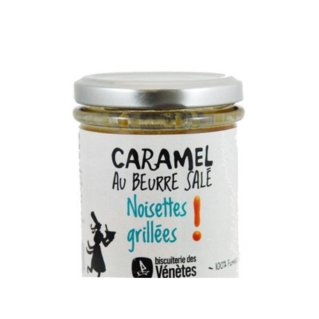 Caramel au beurre salé "noisettes grillées"